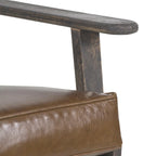 Fauteuil pivotant à 360° en chenille pour salon et chambre