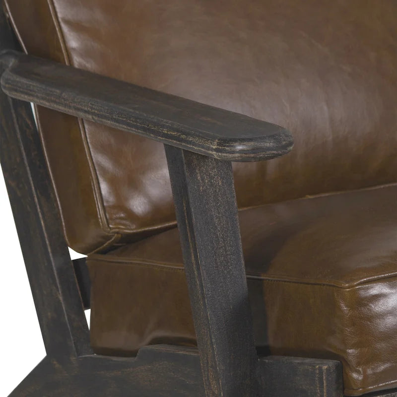 Fauteuil pivotant à 360° en chenille pour salon et chambre