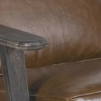 Fauteuil pivotant à 360° en chenille pour salon et chambre