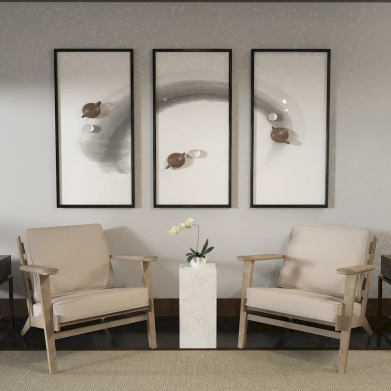 Fauteuil pivotant à 360° en chenille pour salon et chambre