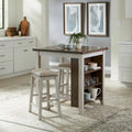 Meuble de rangement étroit à 4 tiroirs, style contemporain, cadre en acier et finition grain de bois