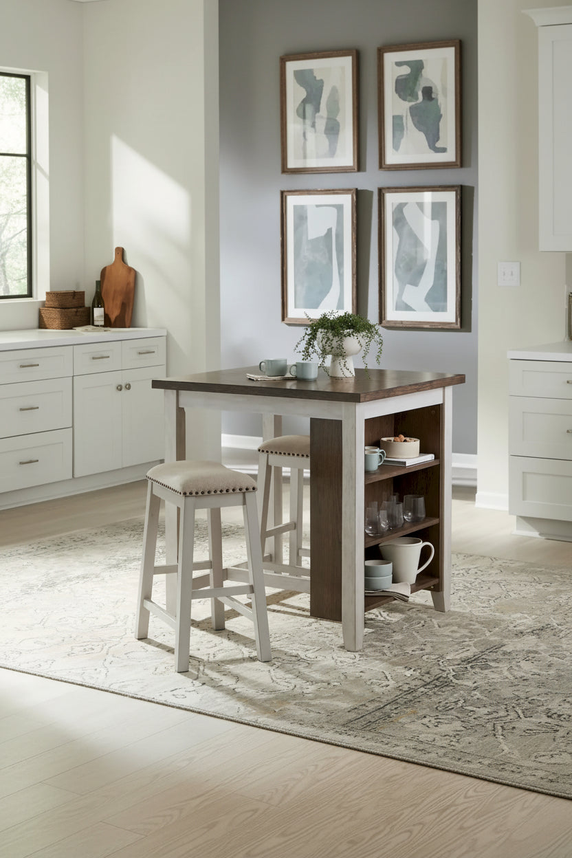Brook Creek 3 Piece Counter Set