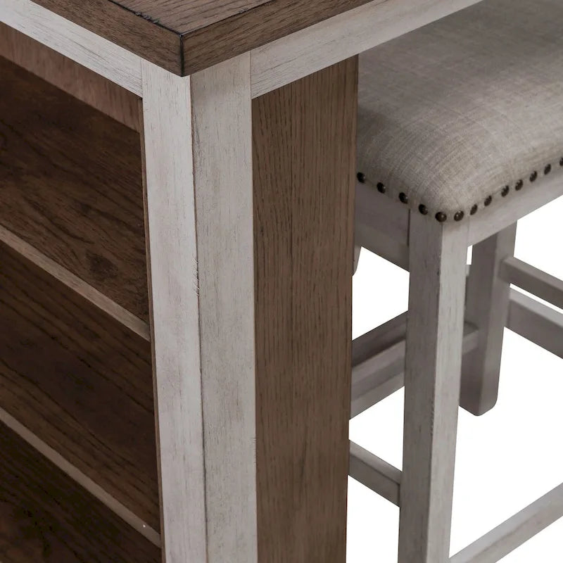 Meuble de rangement étroit à 4 tiroirs, style contemporain, cadre en acier et finition grain de bois