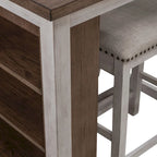 Meuble de rangement étroit à 4 tiroirs, style contemporain, cadre en acier et finition grain de bois