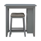 Meuble de rangement étroit à 4 tiroirs, style contemporain, cadre en acier et finition grain de bois