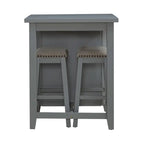 Meuble de rangement étroit à 4 tiroirs, style contemporain, cadre en acier et finition grain de bois