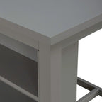 Meuble de rangement étroit à 4 tiroirs, style contemporain, cadre en acier et finition grain de bois