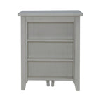 Meuble de rangement étroit à 4 tiroirs, style contemporain, cadre en acier et finition grain de bois