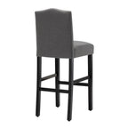 Tabourets de bar rembourrés de 28 pouces, lot de 2