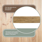 Banc Noodle en bois naturel fait main de 43 po, intérieur/extérieur, sièges d'entrée et de patio