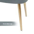 Banc repose-pieds en velours avec pieds en métal doré, capacité de 181 kg, entrée et chambre à coucher