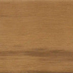 Lit plateforme en bois mi-siècle de 10 pouces, bois massif et supports métalliques, brun rustique
