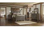 Juararo Dark Brown Poster Bed