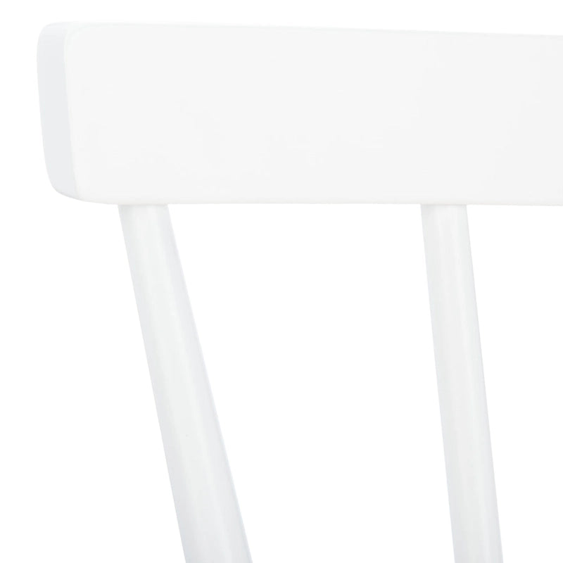 Lot de 2 chaises de salle à manger Spindle Farmhouse, en bois d'hévéa, 51x51x84 cm