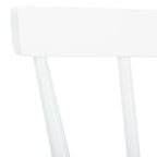 Lot de 2 chaises de salle à manger Spindle Farmhouse, en bois d'hévéa, 51x51x84 cm