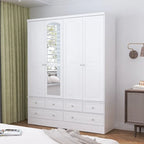 Ensemble armoire combinée double 78,7 H – L'élégance alliée à l'utilité
