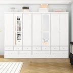 Ensemble armoire combinée double 78,7 H – L'élégance alliée à l'utilité