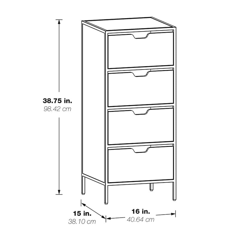 Tabouret de comptoir industriel de 25 po de style champêtre, siège en similicuir blanc, cadre en acier et dossier en bois.