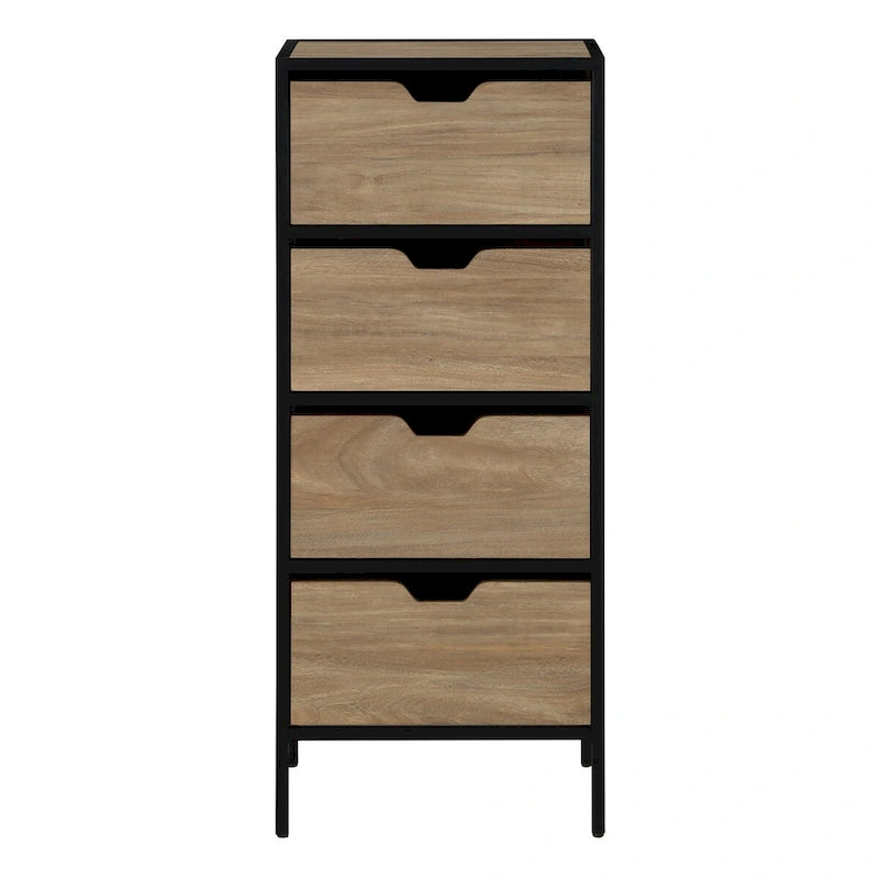 Tabouret de comptoir industriel de 25 po de style champêtre, siège en similicuir blanc, cadre en acier et dossier en bois.