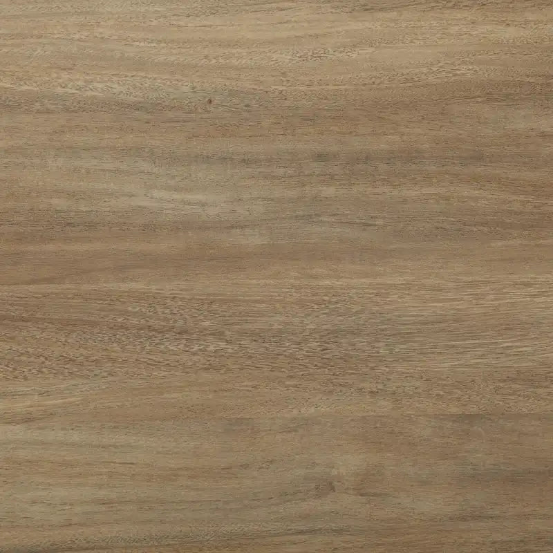 Tabouret de comptoir industriel de 25 po de style champêtre, siège en similicuir blanc, cadre en acier et dossier en bois.