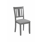 Lot de 4 chaises de salle à manger hauteur comptoir avec sièges rembourrés